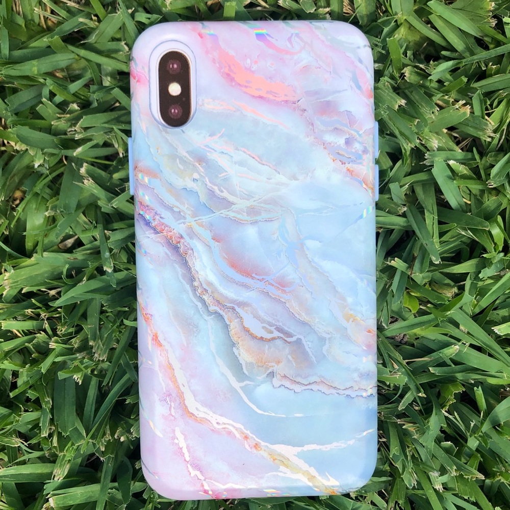⭐️New⭐️ Velvet Caviar Holo/Marble Case